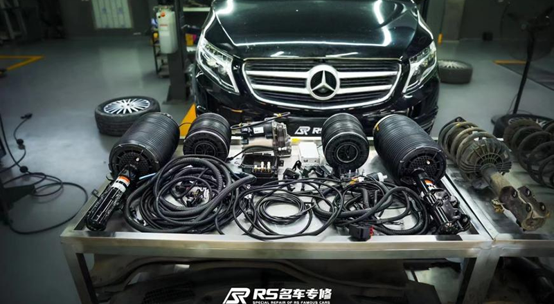 Mercedes-Benz Vito Meningkatkan Suspensi Udara